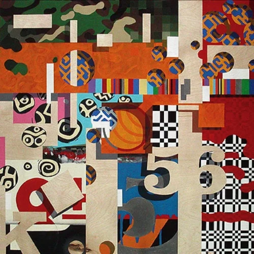United Shapes, painting C