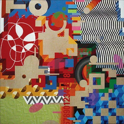 United Shapes, painting D