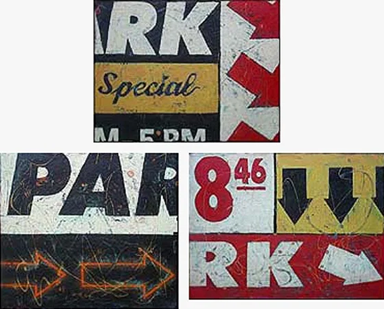 Park sign series