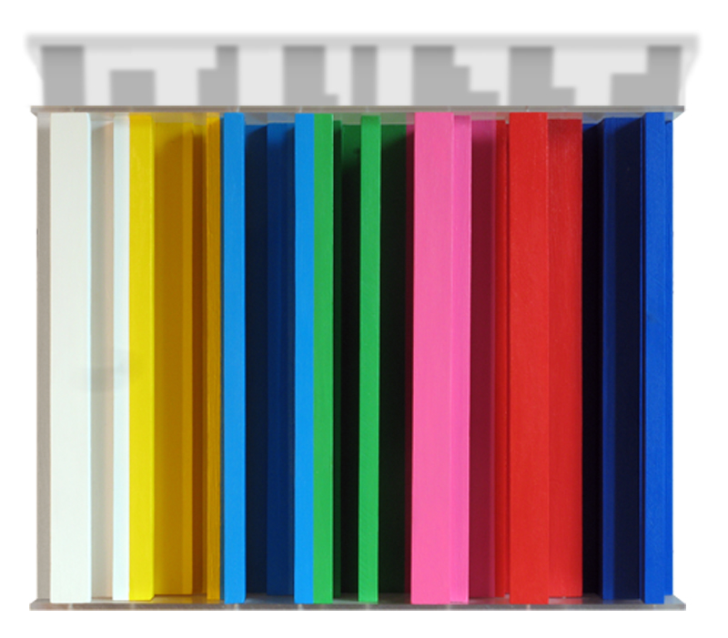 Vertical bars, No. 2