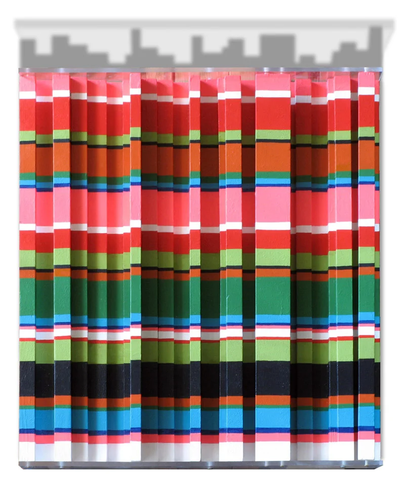 Vertical Bars, No. 1