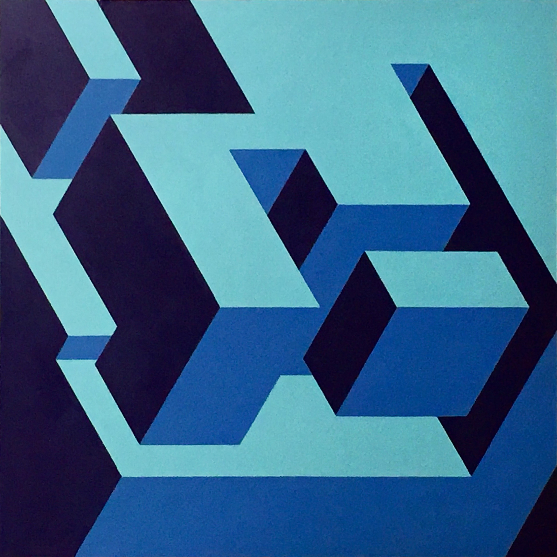 Blue asteroid