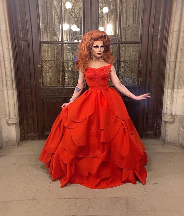 🌹🌹🌹
Had so much fun creating this rose inspired ball gown for the ever so gorgeous and talented @rosewithanaccent for the Lifeball this year. 
Hair styled by @carlostheuberdriver 
Special thanks to @lilithlefae and @fistyweaner for helping me get 