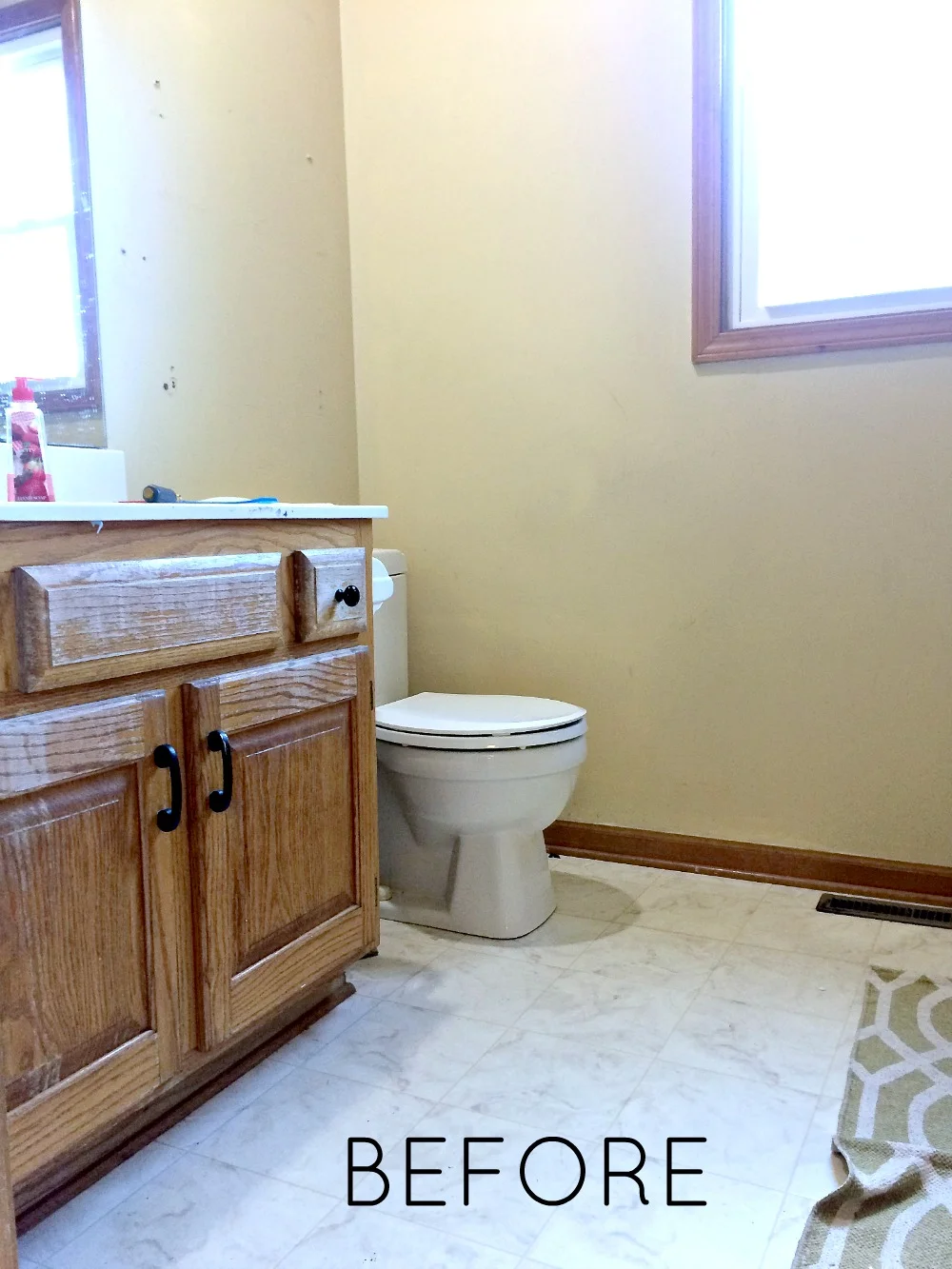 Diy Industrial Farmhouse Bathroom Vanity Melissa Voigt
