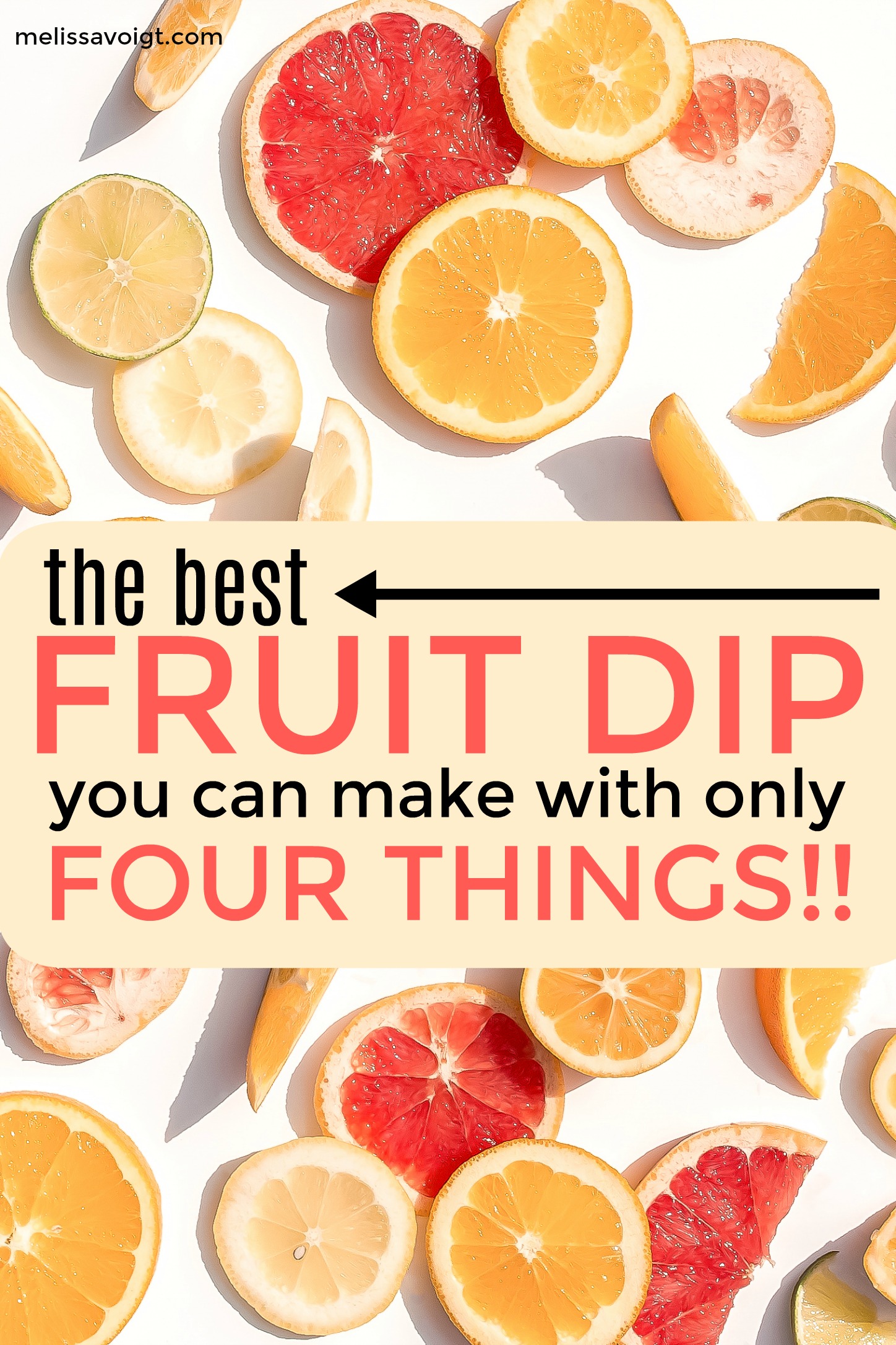 FOUR INGREDIENT ALDI FRUIT DIP — melissa voigt