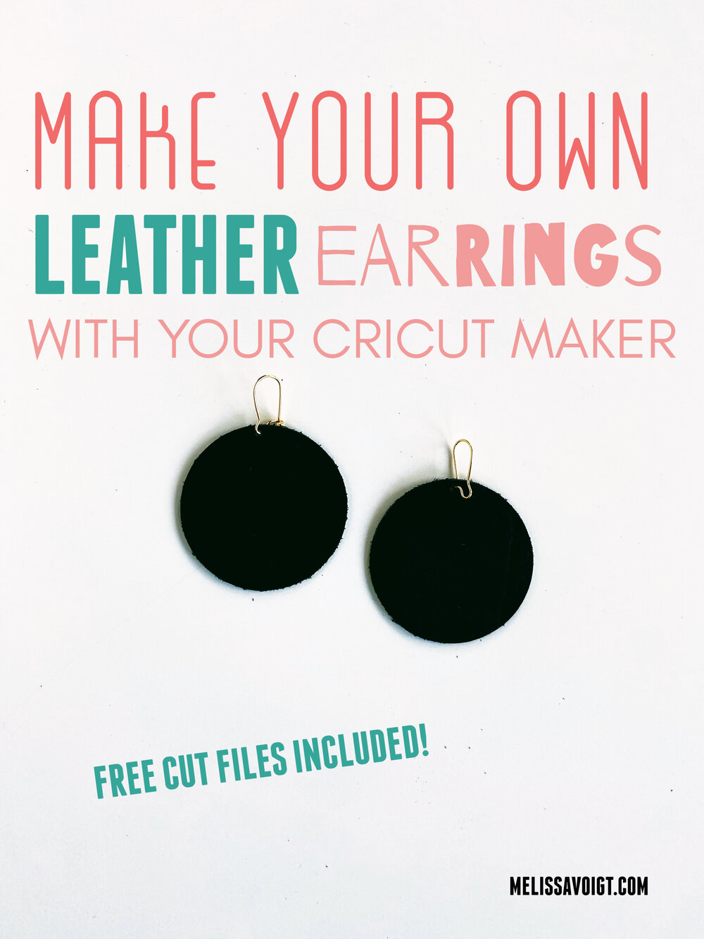 Download Circle Disc Leather Earring Svg Template Melissa Voigt