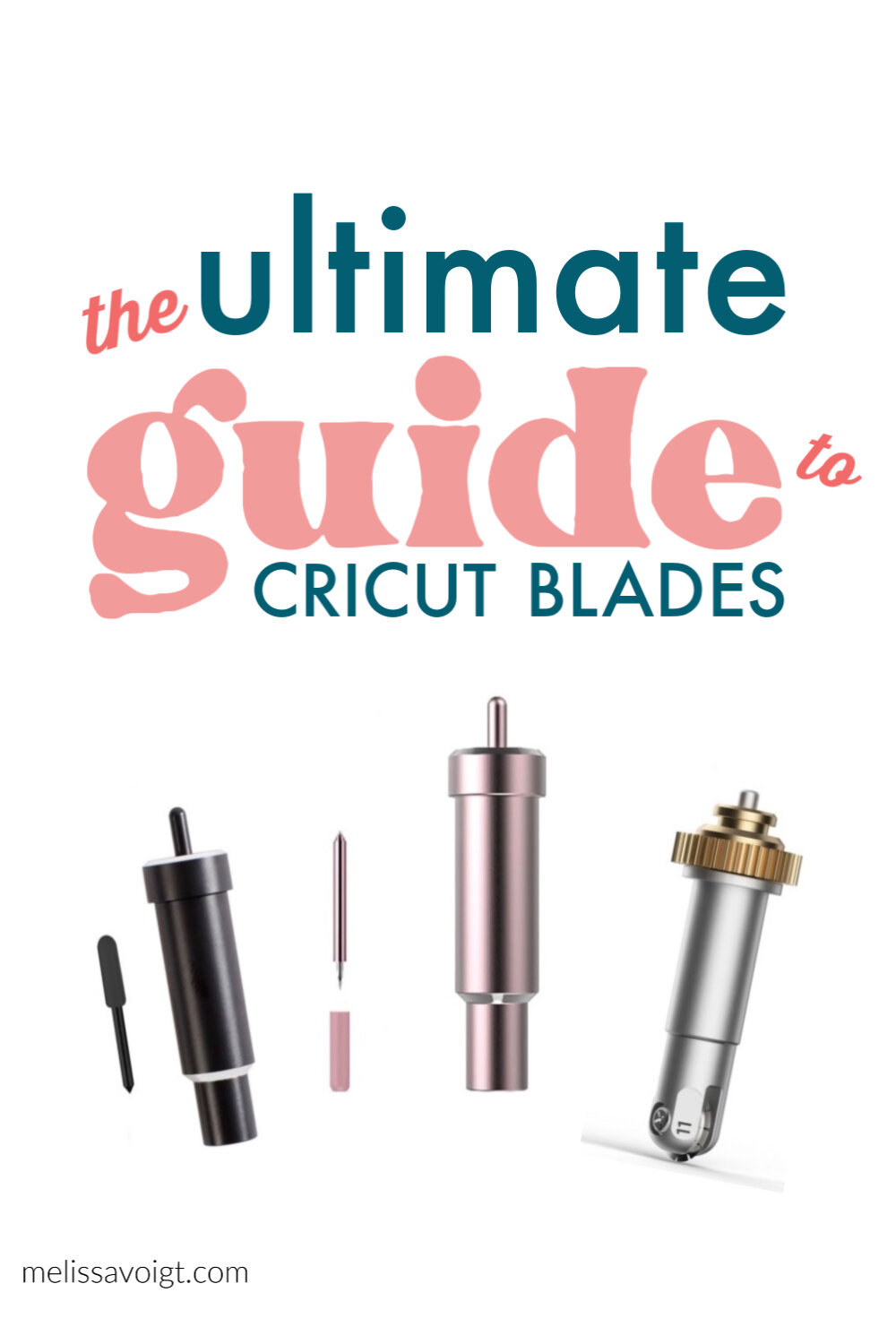 What are all the Cricut Blades for? Using them all in one Project