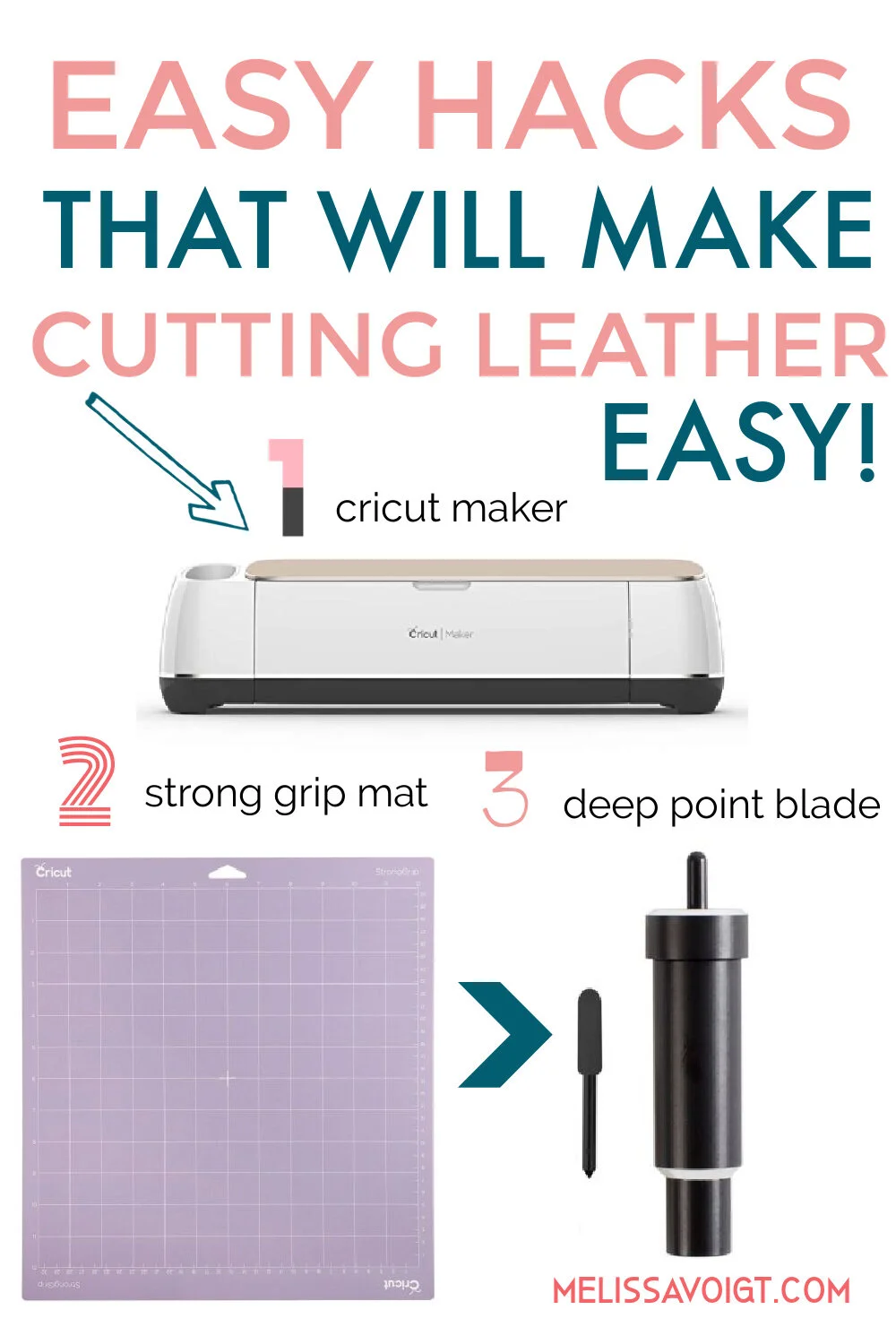 HOW TO CUT GENUINE LEATHER ON A CRICUT MAKER — melissa voigt