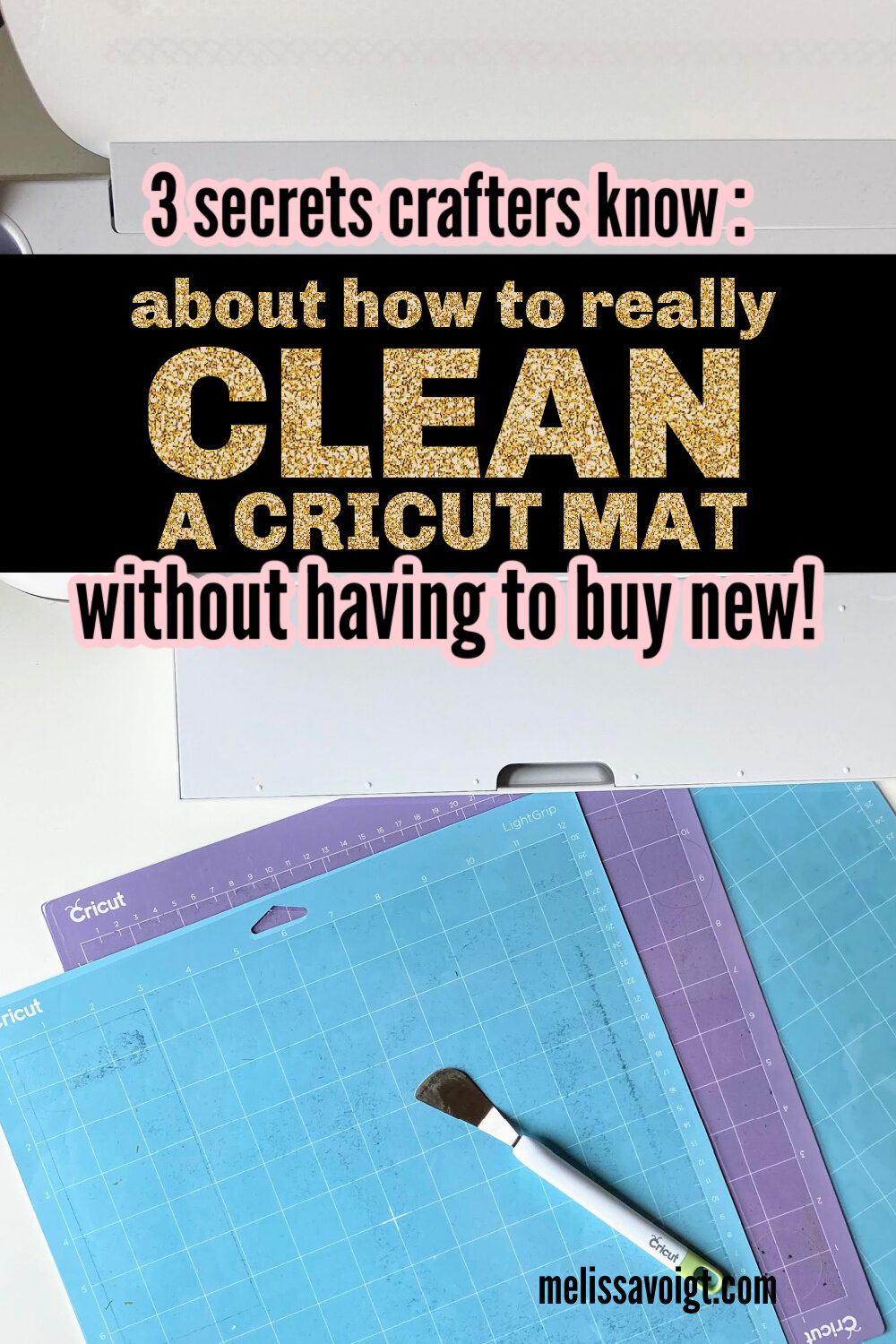 How To Clean and Restick a Cricut Mat - Conquer Your Cricut, Cameo