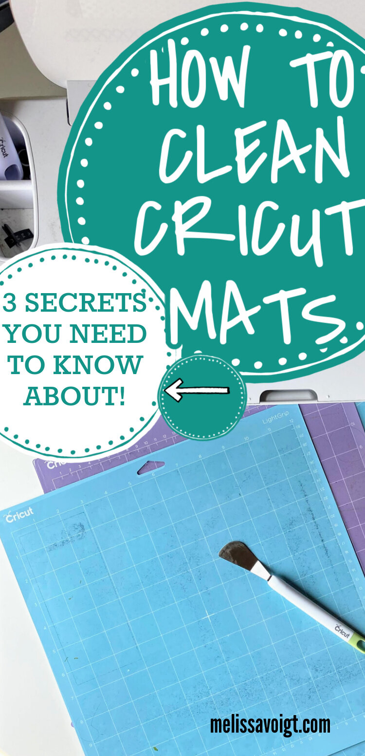 How to Wash Cricut Mats 