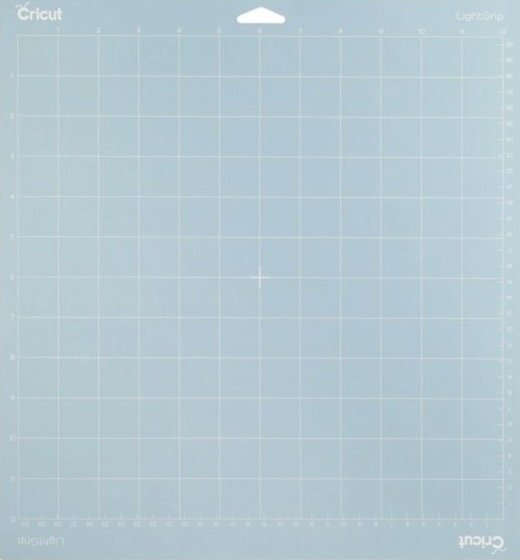 Cricut Light Grip Cutting Mat, 12 x 12 Inches, Blue