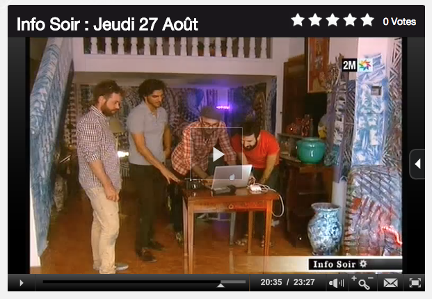 Click to see 2M TV's coverage of Youmein, starting at 18:20