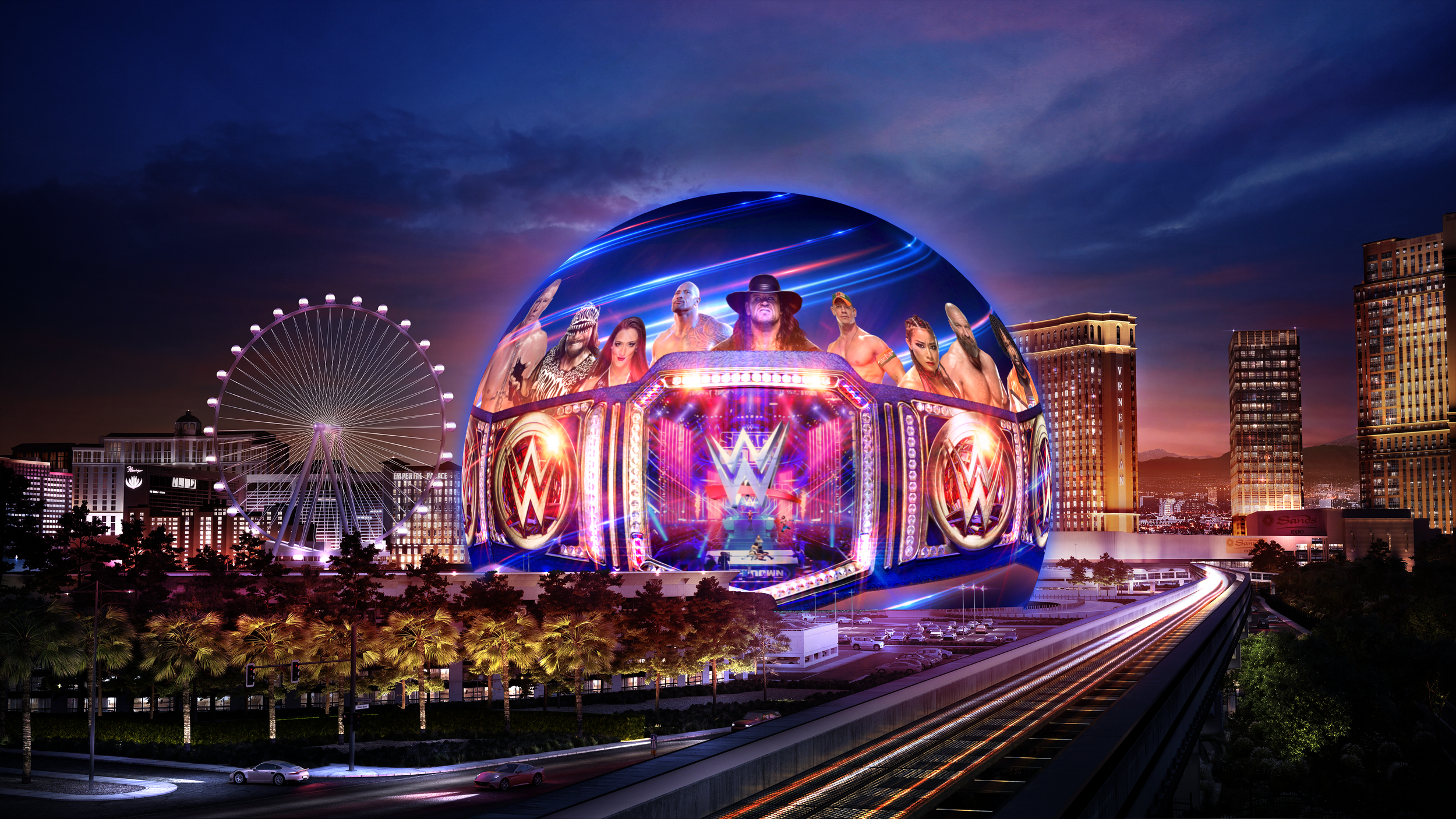 WWE Exosphere Style Frame
