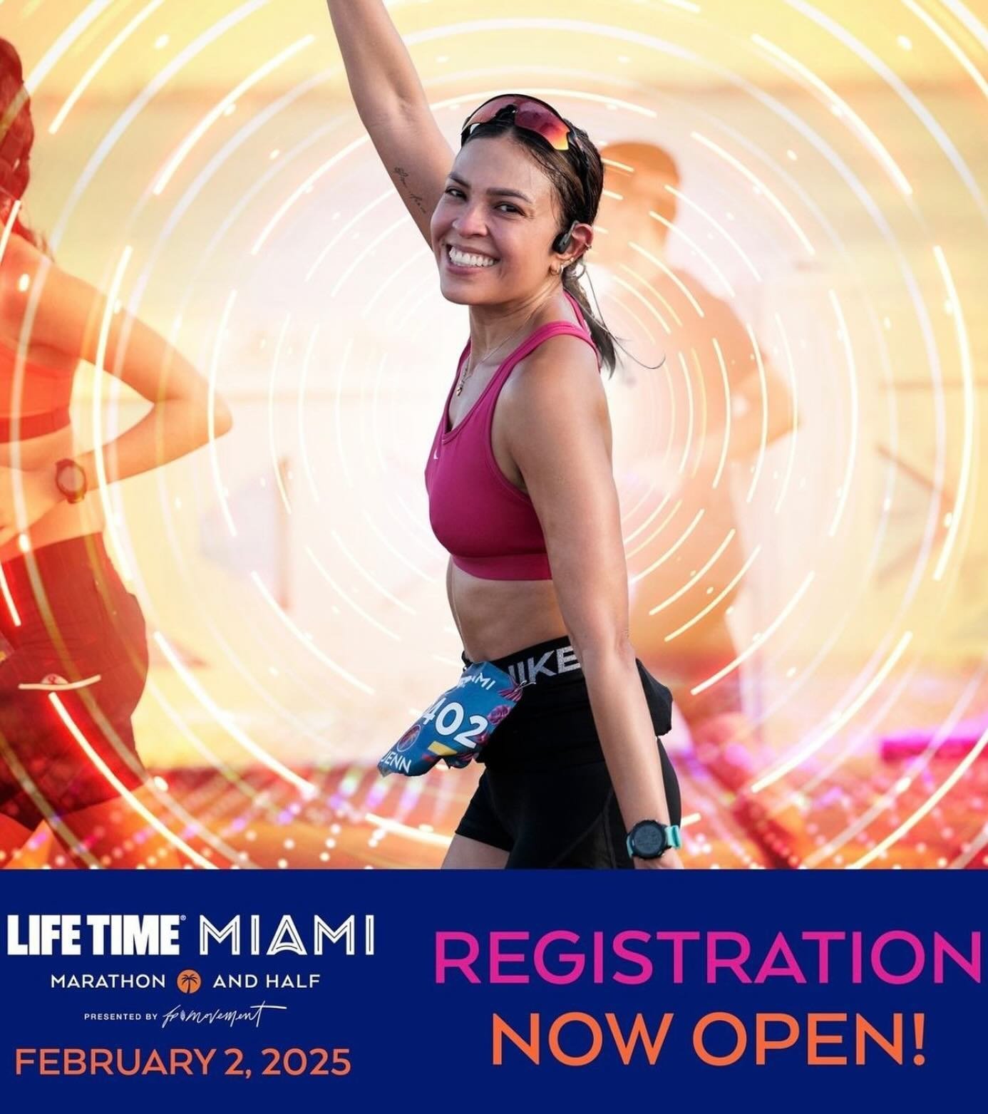 Registration is now open for the Miami Marathon, Half and 5K. Sign up under BRKTHRU and enter the below codes to receive our team discount.

Marathon &amp; Half Marathon: 25MMBRKTHRU
 
Tropical 5K: 25T5KBRKTHRU