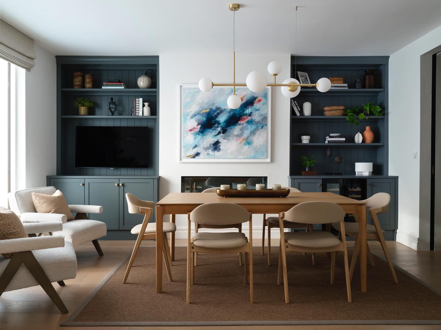 Spot the difference 👀
Same room. Same footprint.
But a completely different feeling.

It was lovely before&hellip;
Now it&rsquo;s layered, considered, and carefully reworked; improving flow, function, and flexibility so the entire ground floor suppo