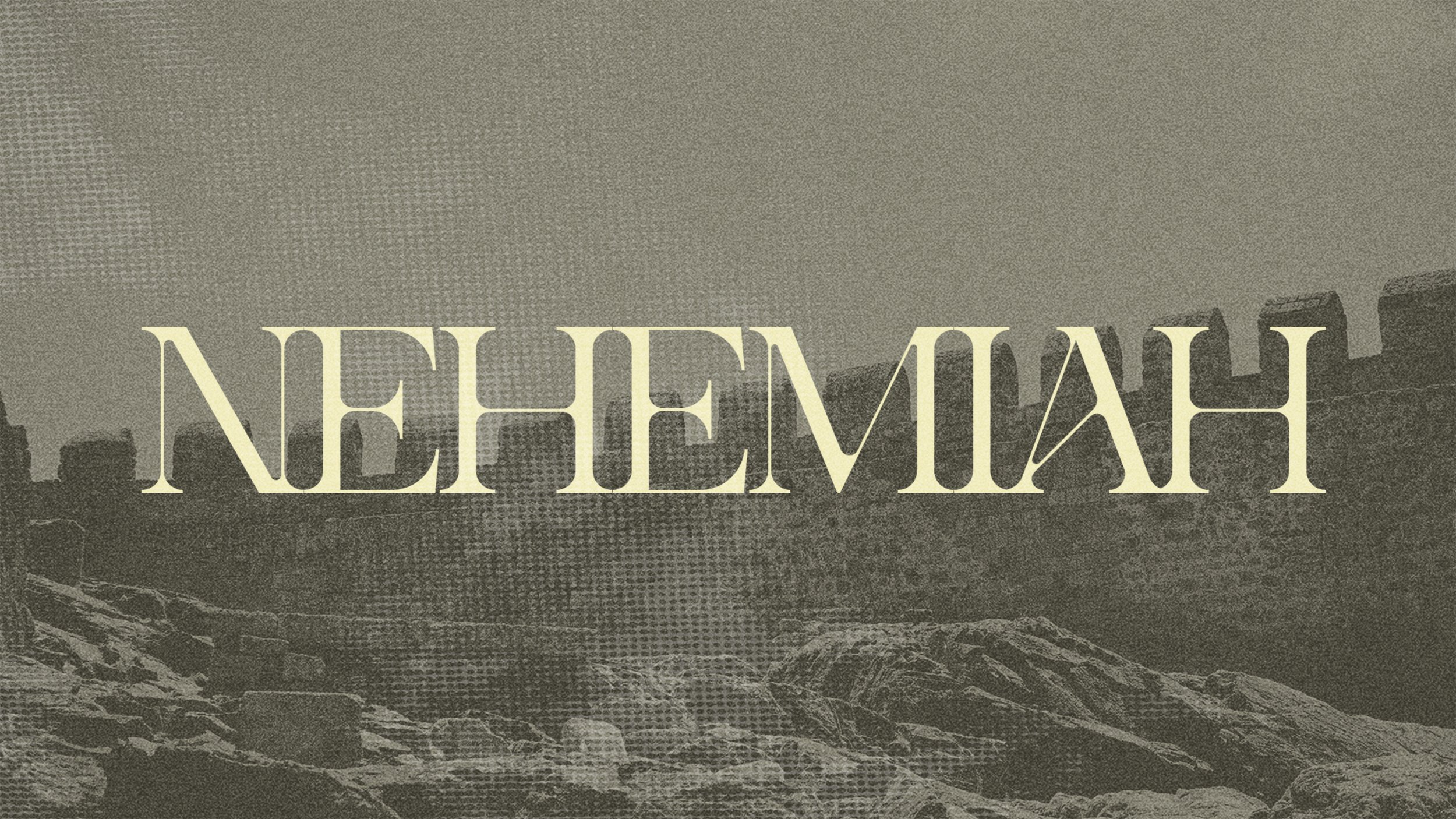 Nehemiah - The Book That Forms a Poeple