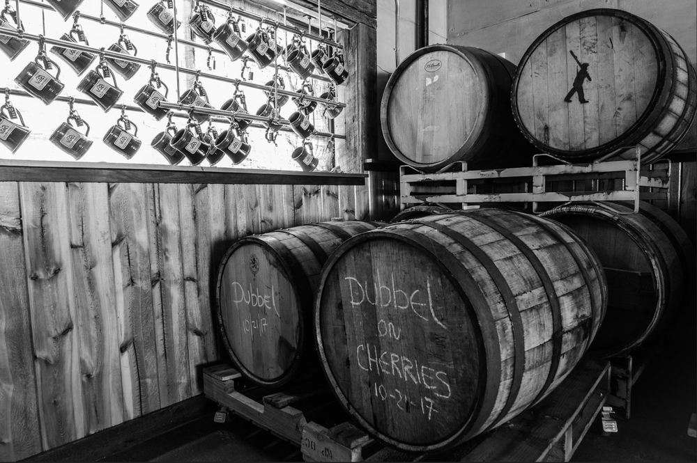 Barrel aging