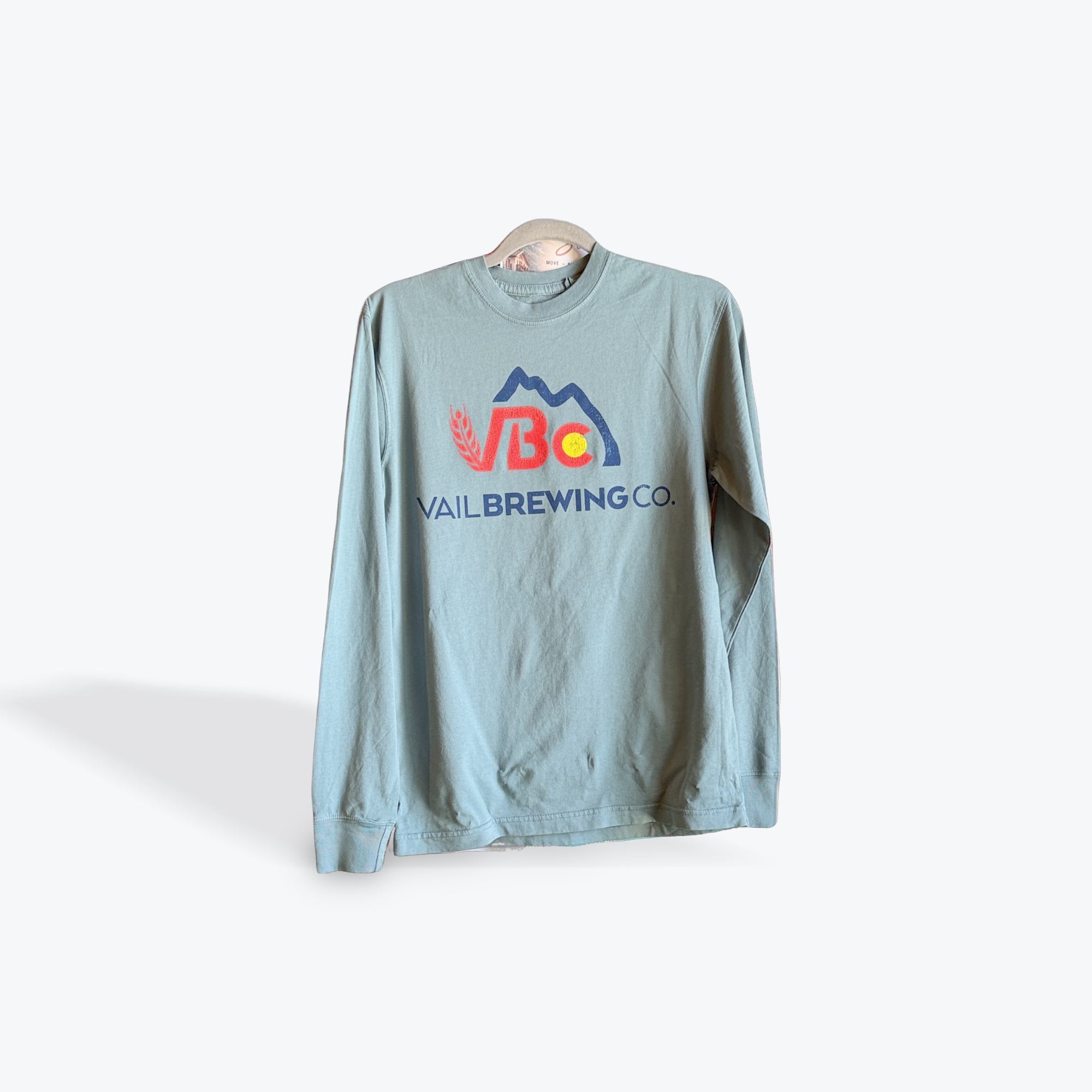 Long Sleeve Tee, Jade Blue