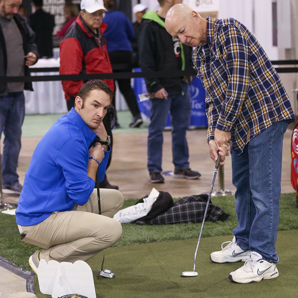 IPGA pros are always on hand providing free lessons to get you ready for the season