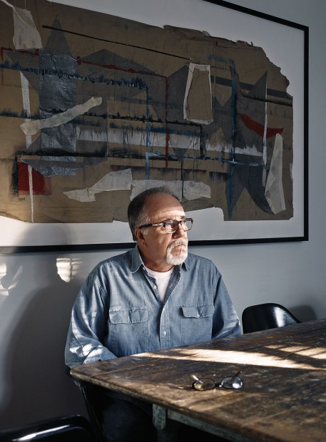 Artist Bob Russell contemplates his next step after a banner year.