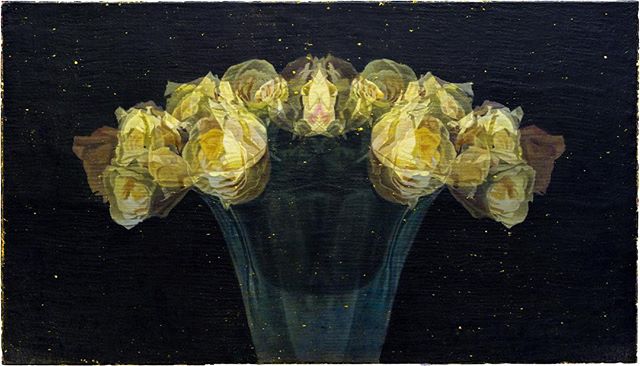 Join us tomorrow, May 3rd from 6-8 p.m. for the opening of Eric Peters&rsquo; New Still Life. Yellow Roses, Mixed Media on Paper Hybrid, 36&rdquo; x 66&rdquo;