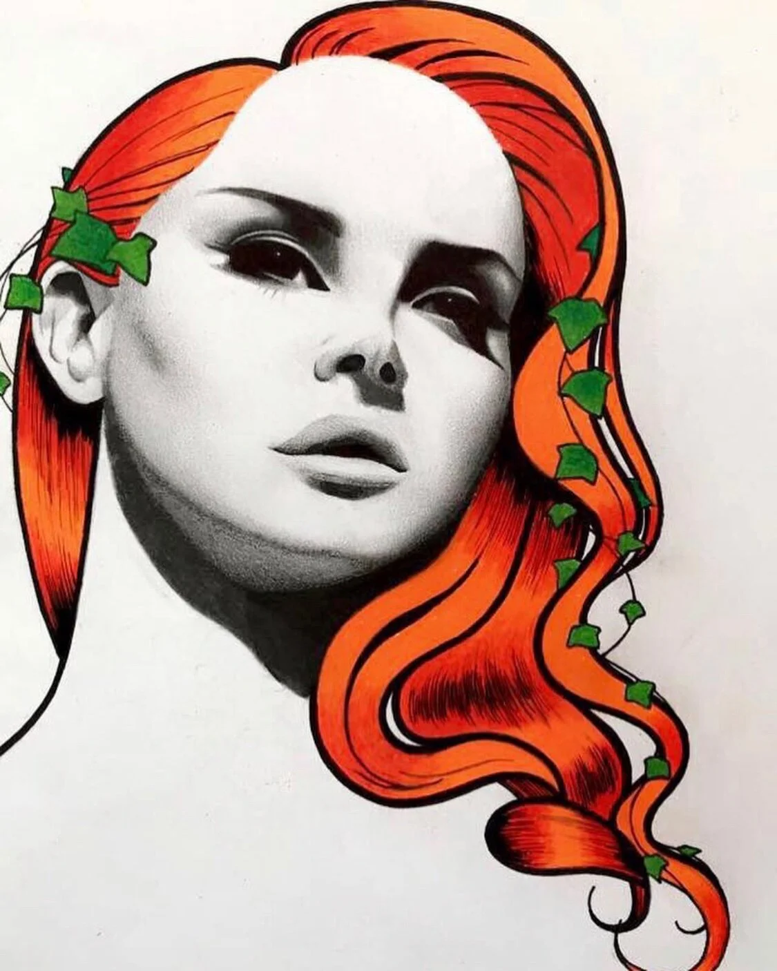 Lana Del Rey as Poison Ivy