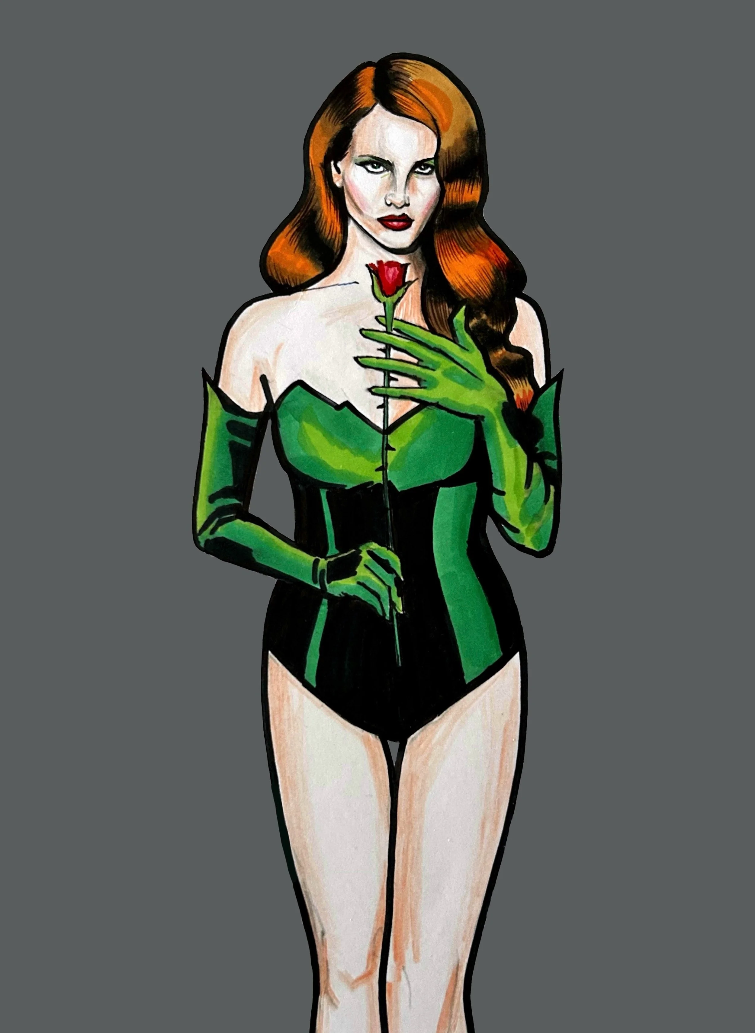 Lana Del Rey as Poison Ivy