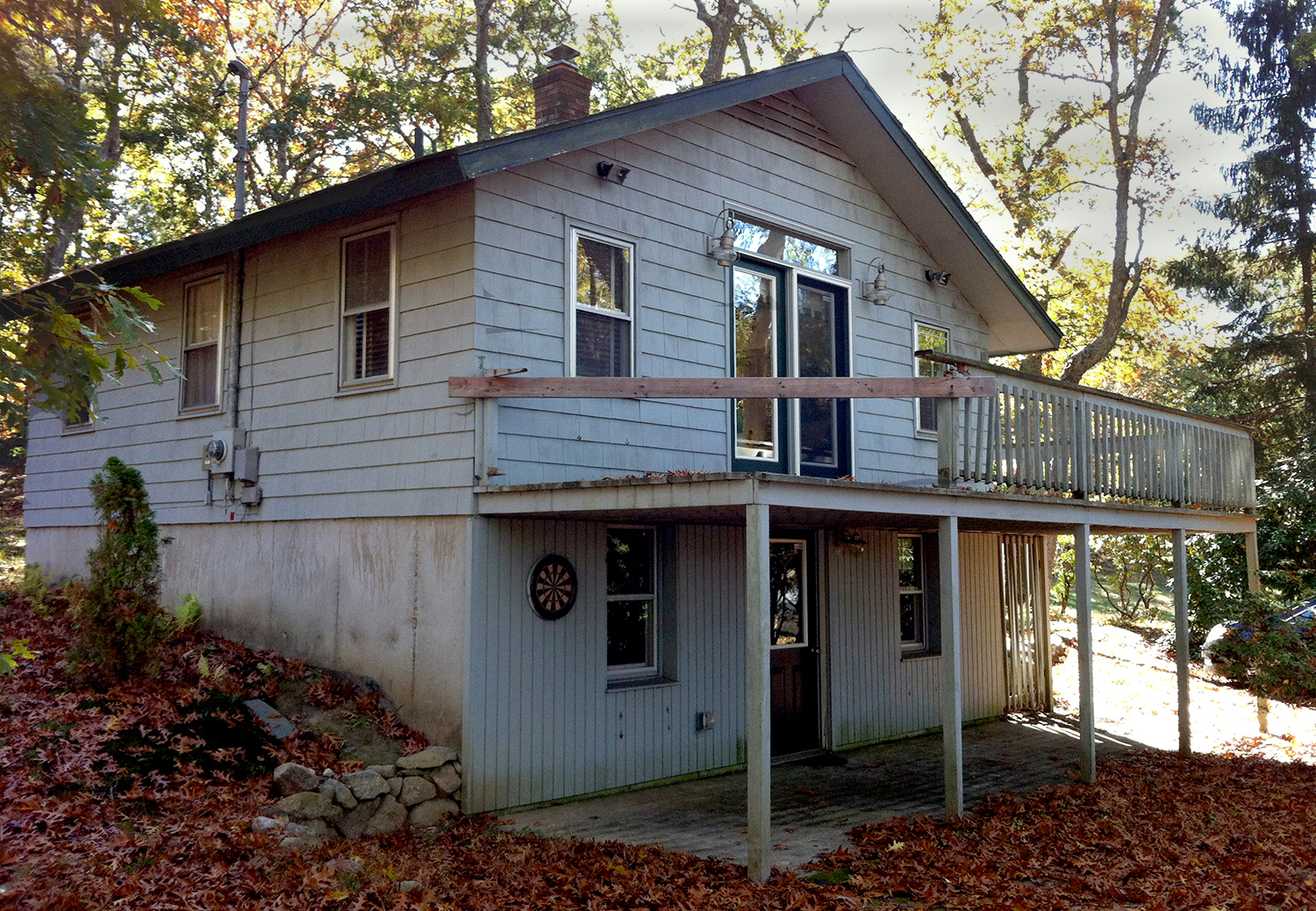 Front View at North Side, Before