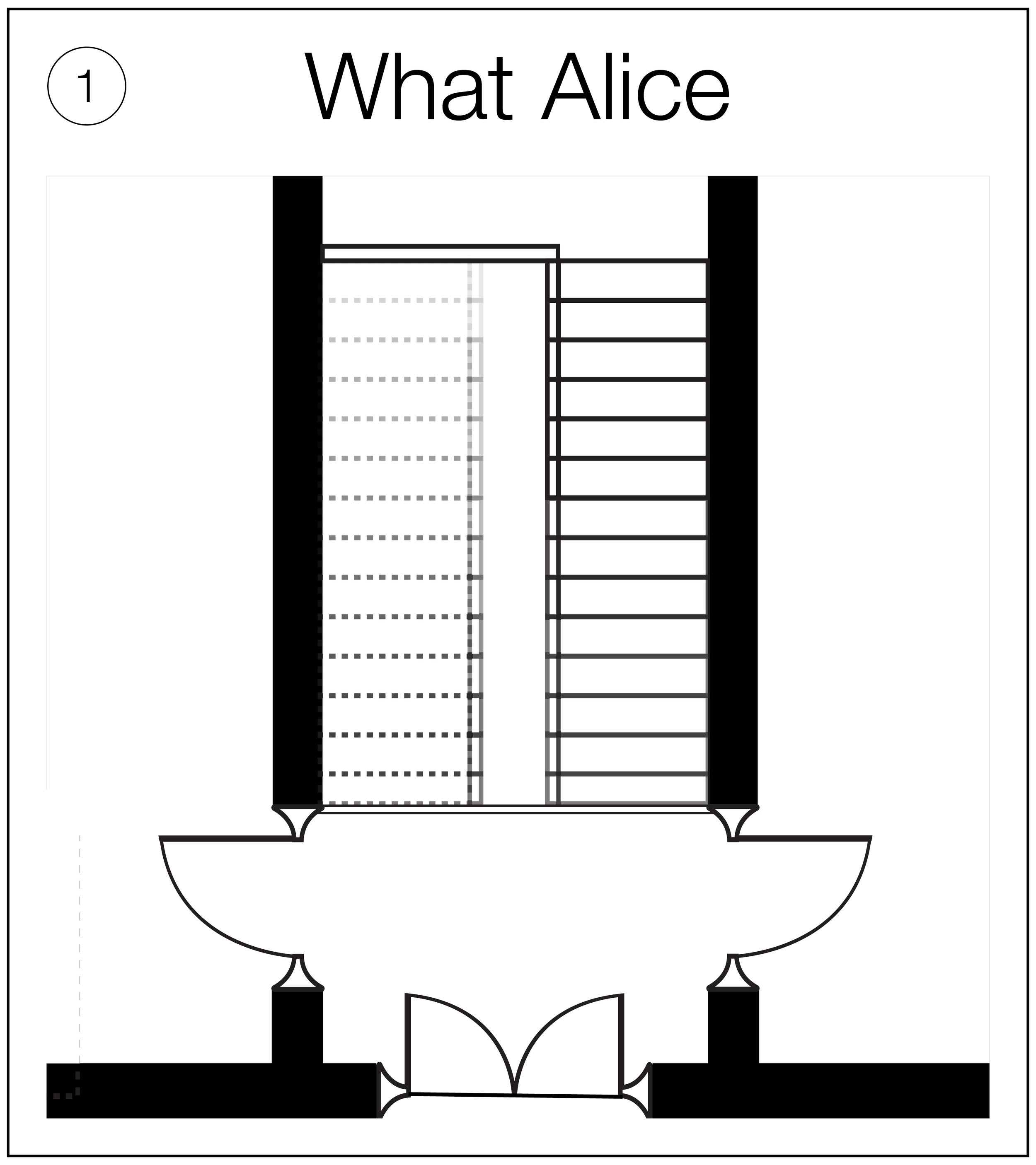 What Alice Found There is a fantastical and escapist 5-part song cycle, composed by Siobhra Quinlan for soprano, cello, violin and glockenspiel.