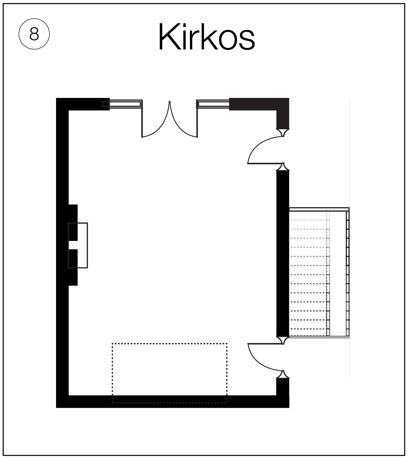 Kirkos Ensemble premiere new works wrtitten by Amy Rooney, Chris Moriarty Pearson, Christopher McAteer, Elis Czerniak, Raeghnya Zutshi, Sean O Dalaigh, Sorcha Coller and Susan Geaney. Kirkos Players/Instr: violin: Siobhán Doyle, Cillian Ó Breacháin viola: Sebastian Adams cello: Yseult Cooper Stockdale flute: Miriam Kaczor clarinet: Léonie Bluett harpsichord: Adam Collins