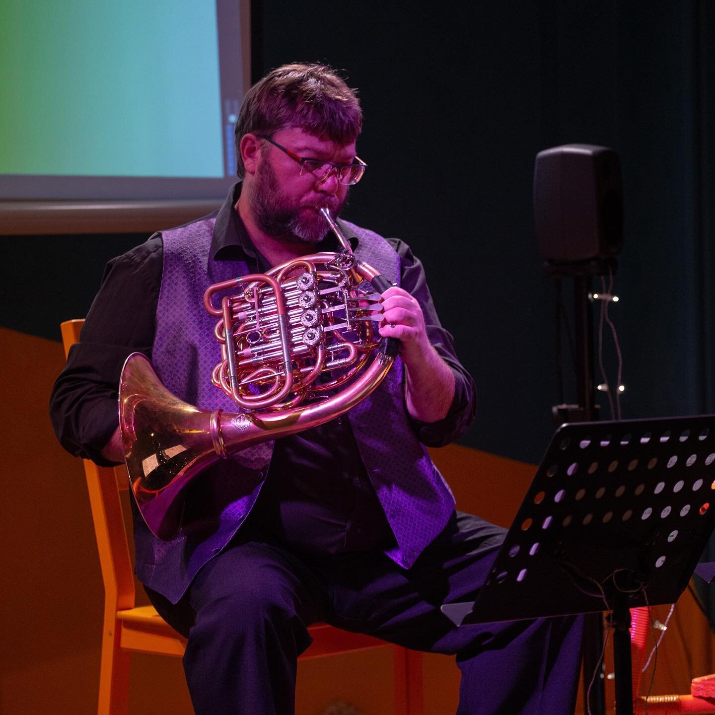 Great concert with Cormac O&rsquo;hAod&aacute;in in May at Bewley&rsquo;s Caf&eacute; Theatre!

We had an eclectic mix of new works for horn and electronics by Sebastian Adams, @cadenza433_ , Michael Riordan, @amorinacantor, and @aranogrady 📸 by @be