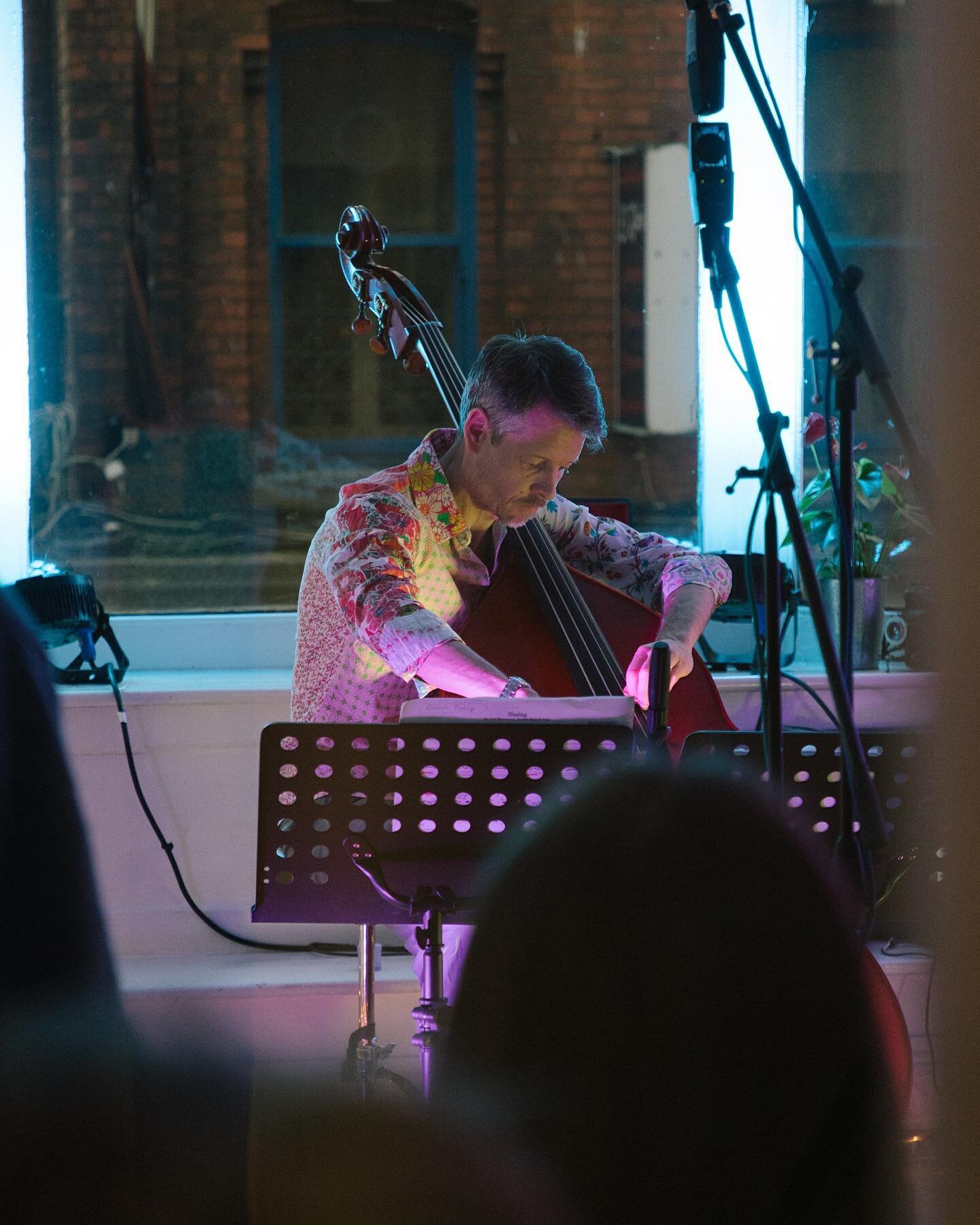 Love these photos from last month&rsquo;s concert with @malobass in @studio10dublin! New works by @magicturd @dan.reid @jude_ring Richard Hughes, @quietpol, and Kevin Free.

Next up is Horn and Electronics w/Cormac O&rsquo;hAod&aacute;in in Bewleys C