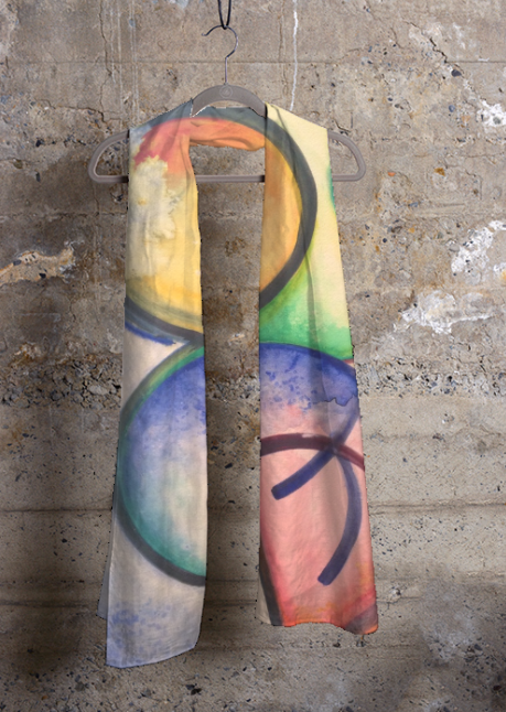 Basin Street Blues Scarf Cashmere Scarf Click here to purchase A portion of proceeds go to Literacy for Life via Shop Vida