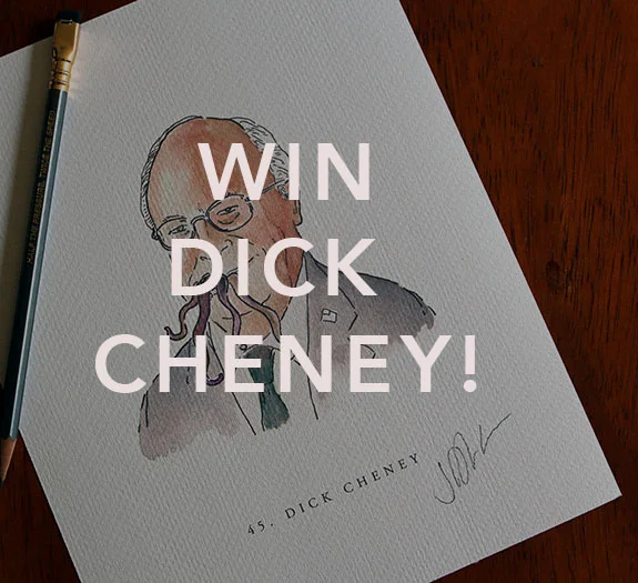 dick cheney instagram contest