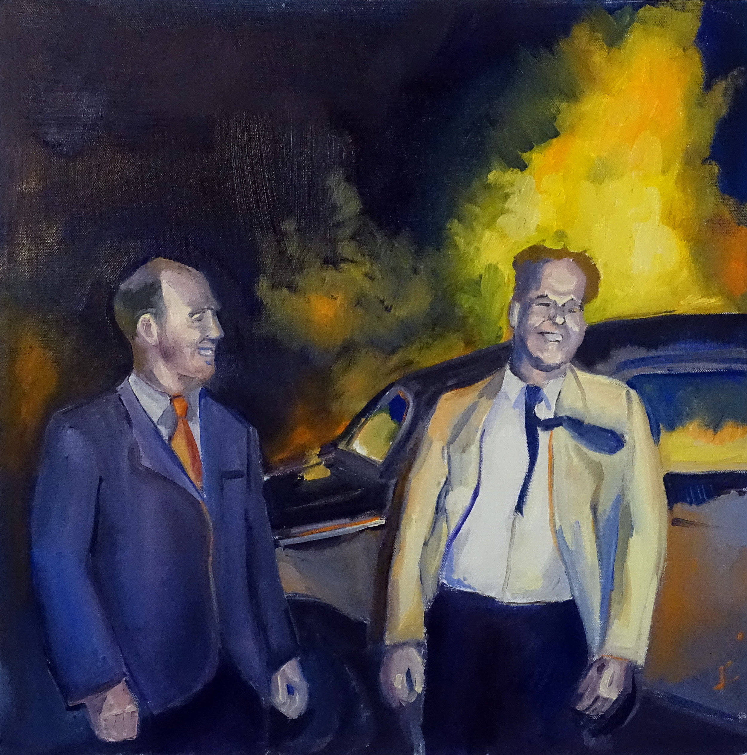 6.Crow.CarFire.18x18.OilonCanvas copy.jpeg