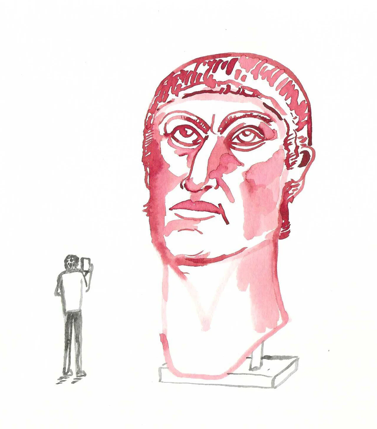 Tourist at a Museum 2