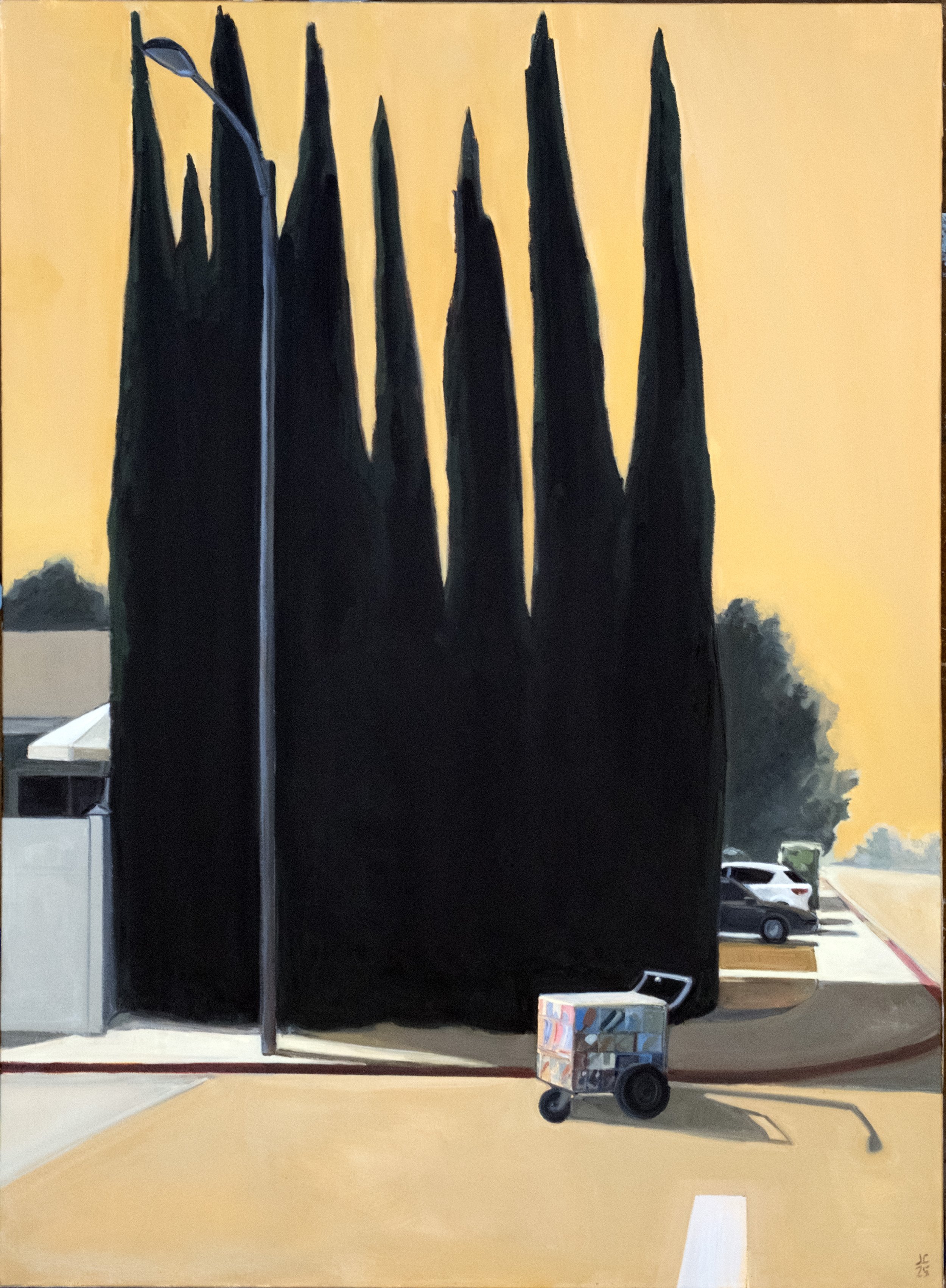 ENRIQUE'S CART  40x30"