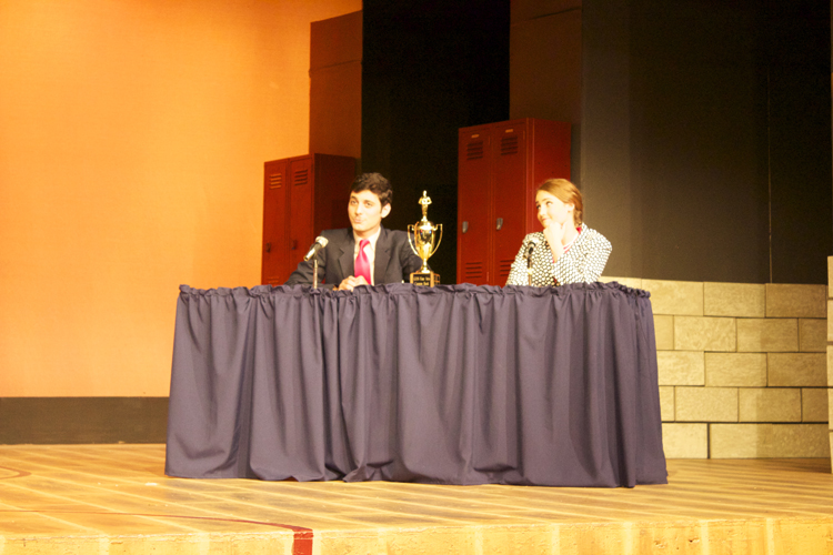 Joining Perretti at the judges table is vice principal Douglas Panch, played by Arafat Quran.