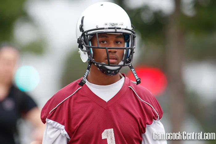 Damiere Byrd is just as fast as he was before his knee injury. (That's really fast.)