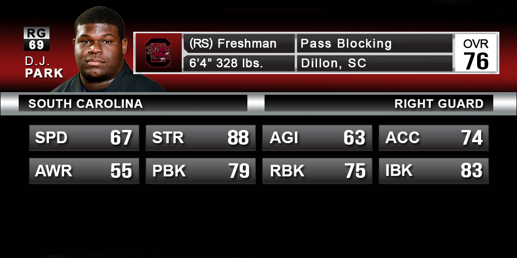 This large, former highly-touted recruit will serve as much needed robo-armed depth.