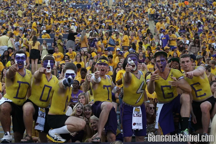 Some Gamecocks said LSU, home of one of the wildest crowds in the country, was the craziest trip they've been on. 