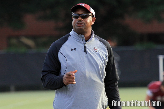 Staff photo by Paul Collins: Ward had little experience with the Gamecocks before arriving in Columbia. 