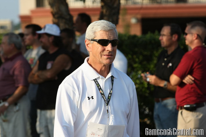 Staff Photo by Paul Collins: Johnson inherited one of the nation's worst run defenses when he arrived in Columbia.