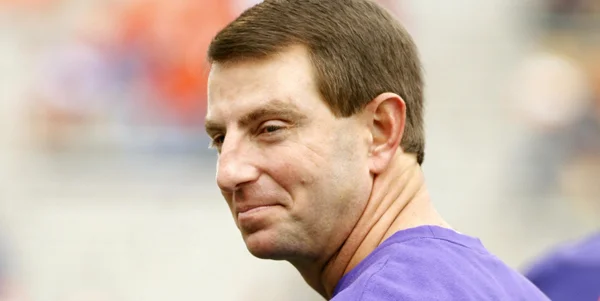 Pick your own ridiculous Dabo quote, there's just too many. Photo by USATSI.