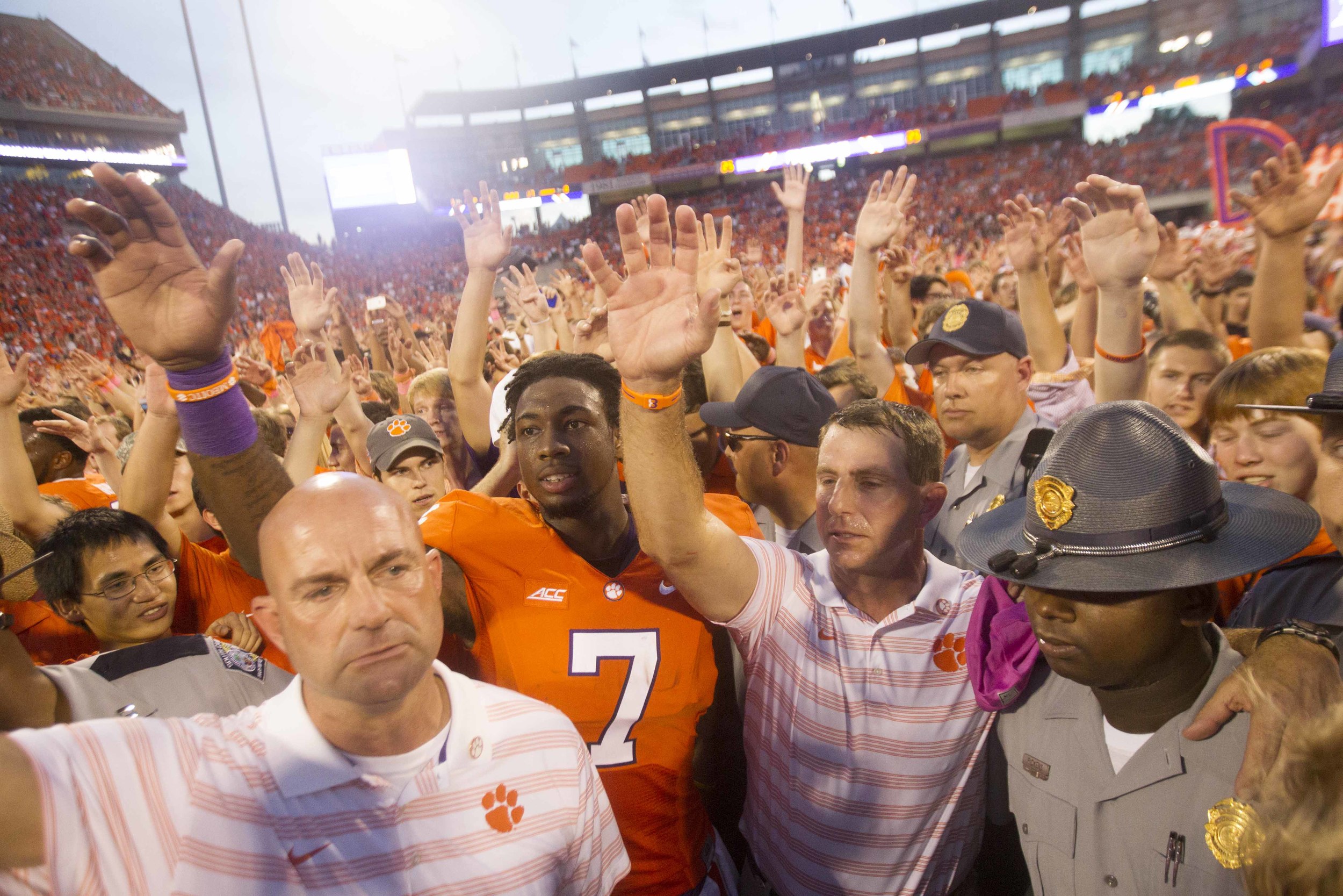 Hey, how many times in a row have you lost to the Gamecocks?