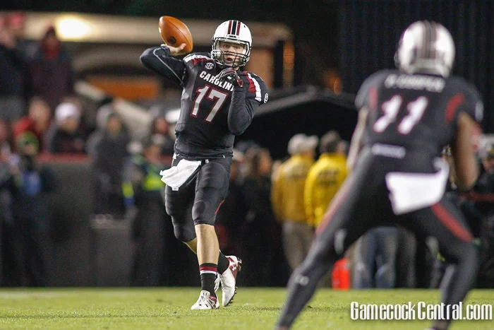 Staff Photo by Chris Gillespie: Thompson threw for over 3,000 yards and 24 touchdowns in 2014.