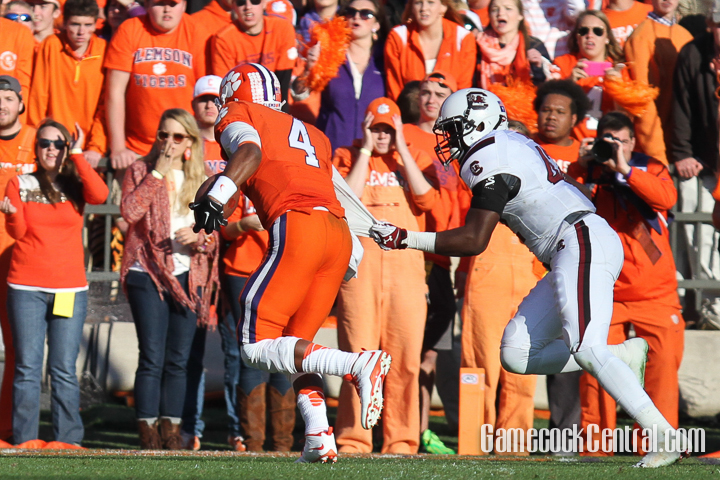Staff Photo by Chris Gillespie: The Clemson game made me realize that I was not a fan anymore.