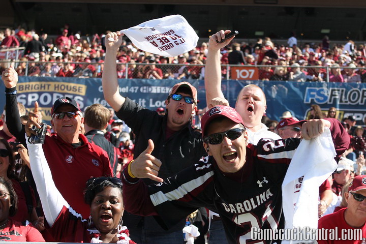 Staff Photo by C.J. Driggers: Fans make college sports fun and I have nothing against proud fans.