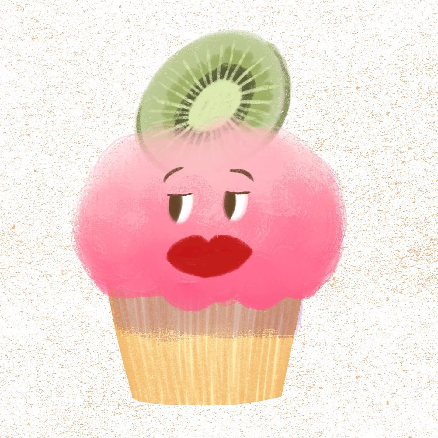 Kiwi #cupcake #matsprep