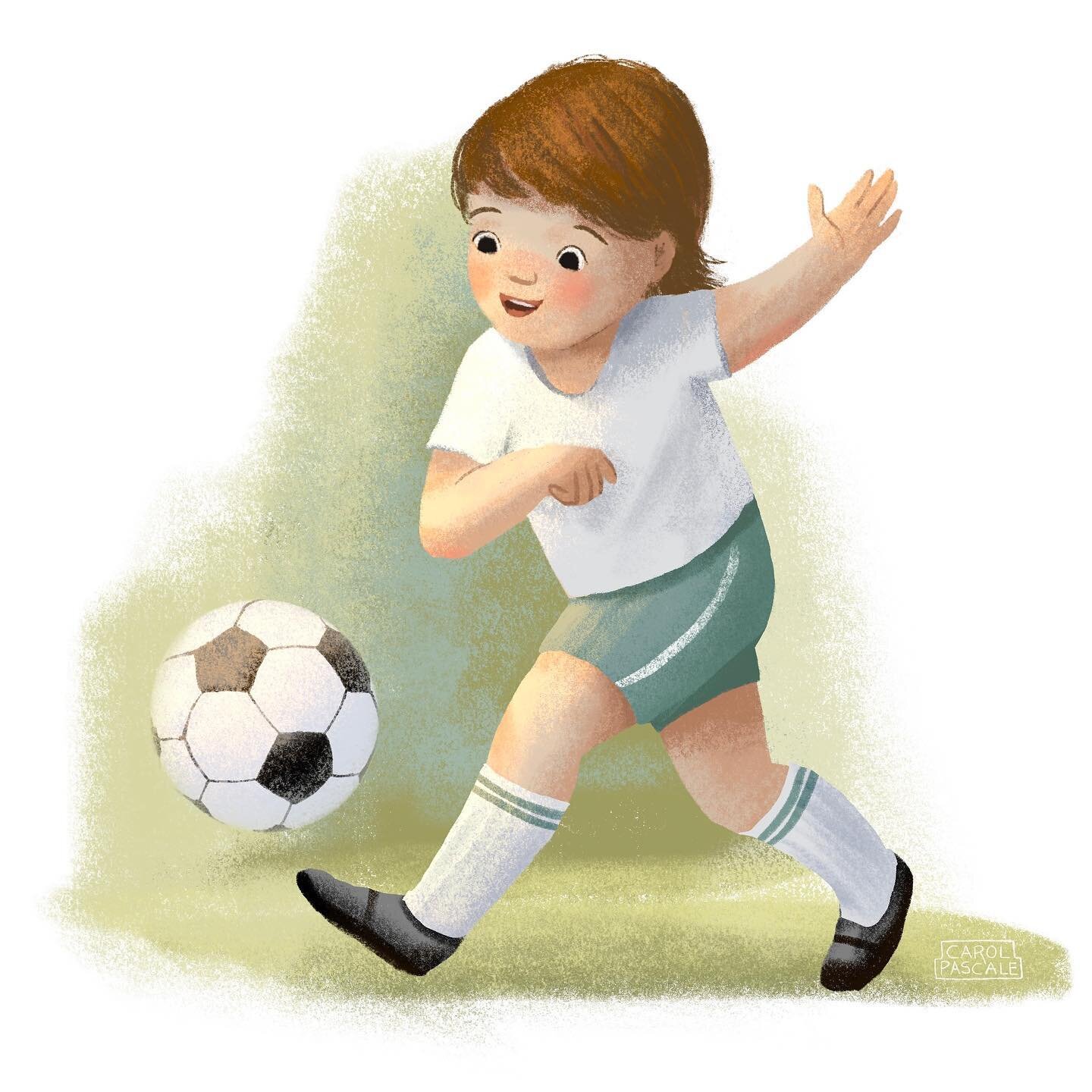 Playing soccer ⚽️

#kidlitpostcard #kidlit #picturebookillustration #childrensbookillustration #childrensbooks #childrensbookillustrators